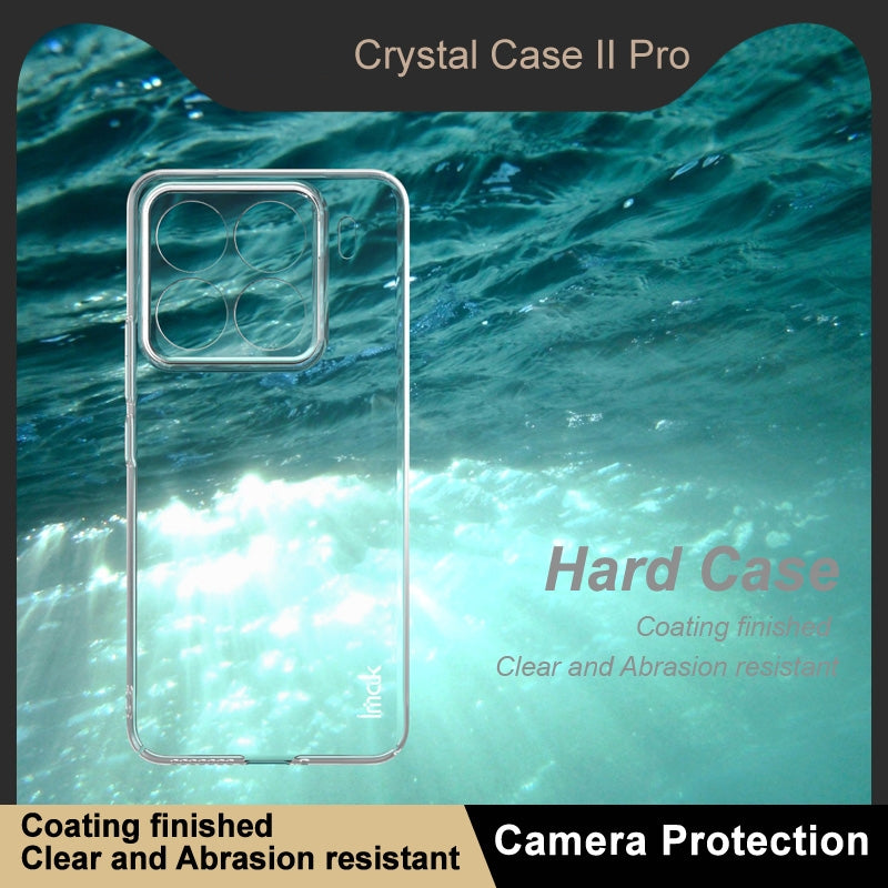 For Xiaomi 15 Pro imak Wing II Wear-resisting Crystal Protective Case