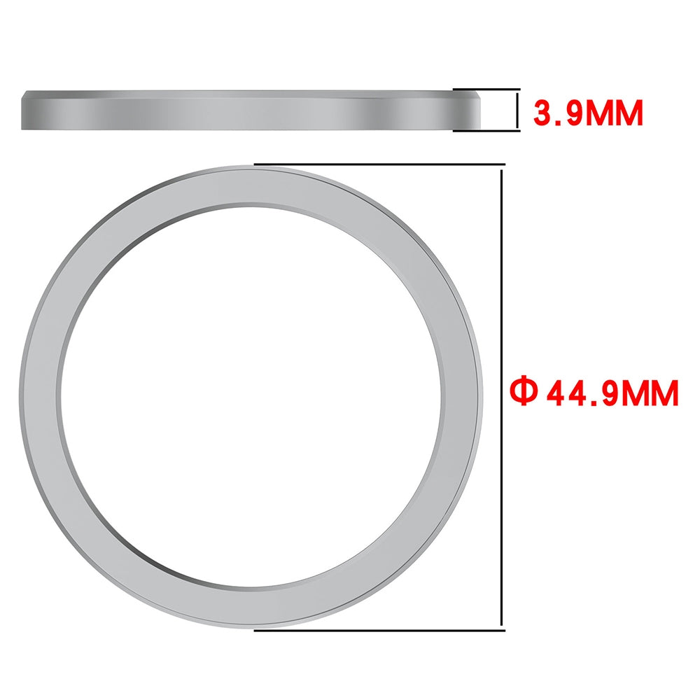 For CMF Watch Pro 2 Smart Watch Metal Bezel Ring Frame Without Words Version(Silver)