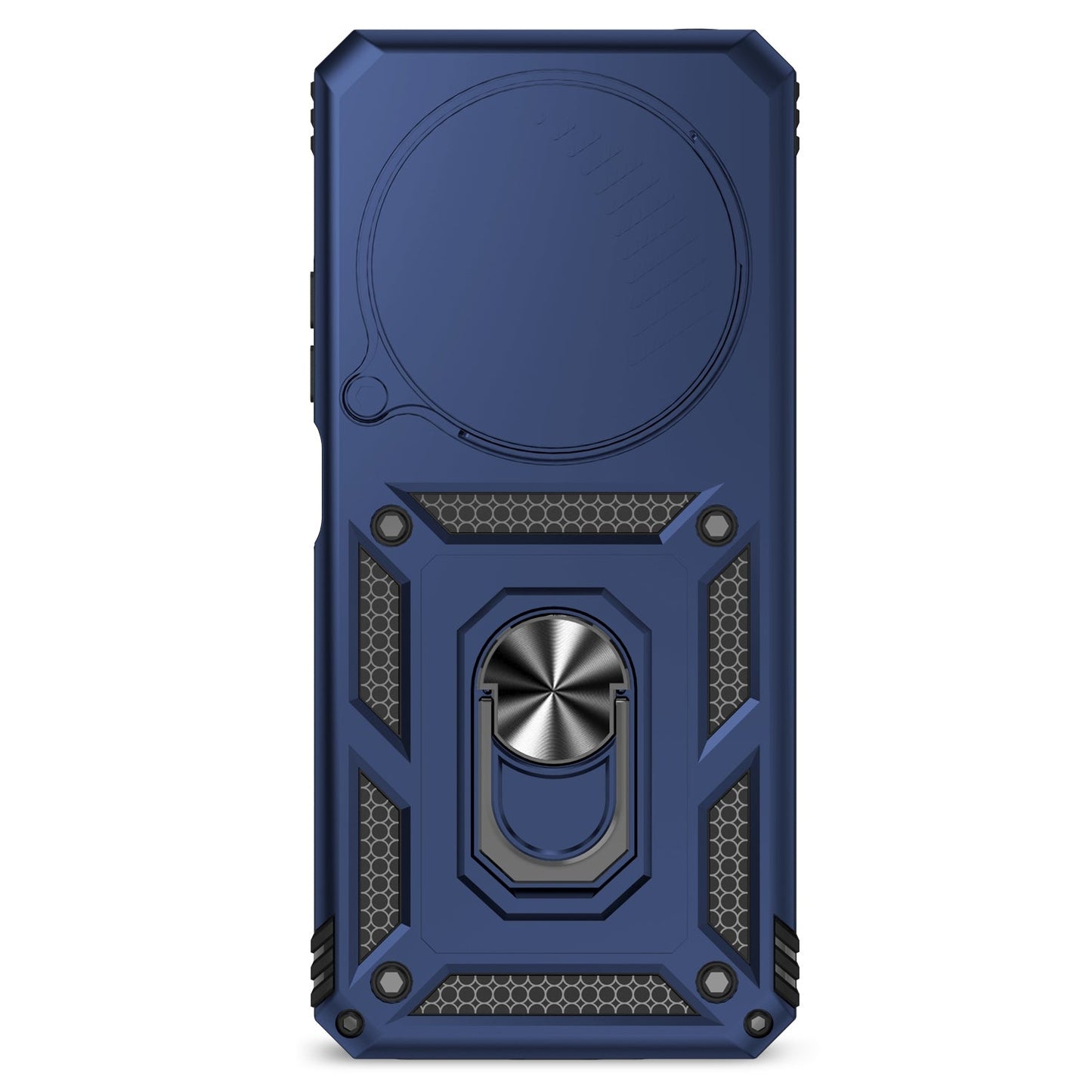 For Redmi 14C 4G Sliding Camshield Holder Phone Case(Blue)