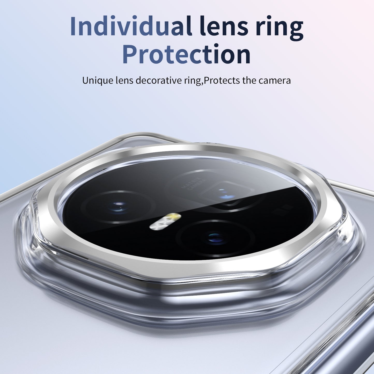 For Honor Magic V3 Ice-Cold Holder PC Hybrid TPU Phone Case(Silver)