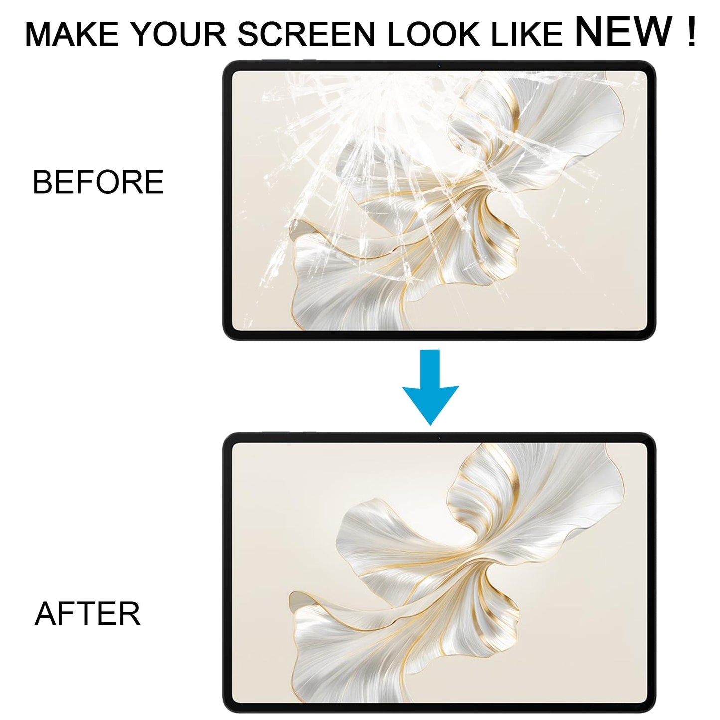 For Honor Pad 9 HEY2-W09 Front Screen Outer Glass Lens