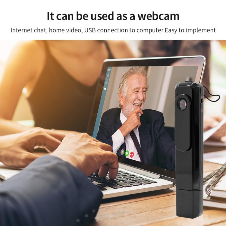 T008 1080P HD Video Recorder(Black)