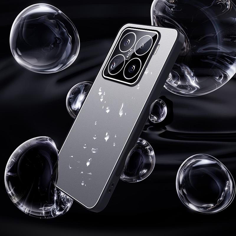 For Xiaomi 15 Pro Ice Aluminum Metal Explosion-proof Frosted Phone Case(Silver)