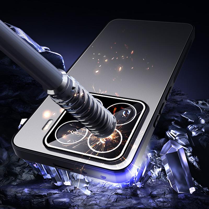 For Xiaomi 15 Pro Ice Aluminum Metal Explosion-proof Frosted Phone Case(Silver)