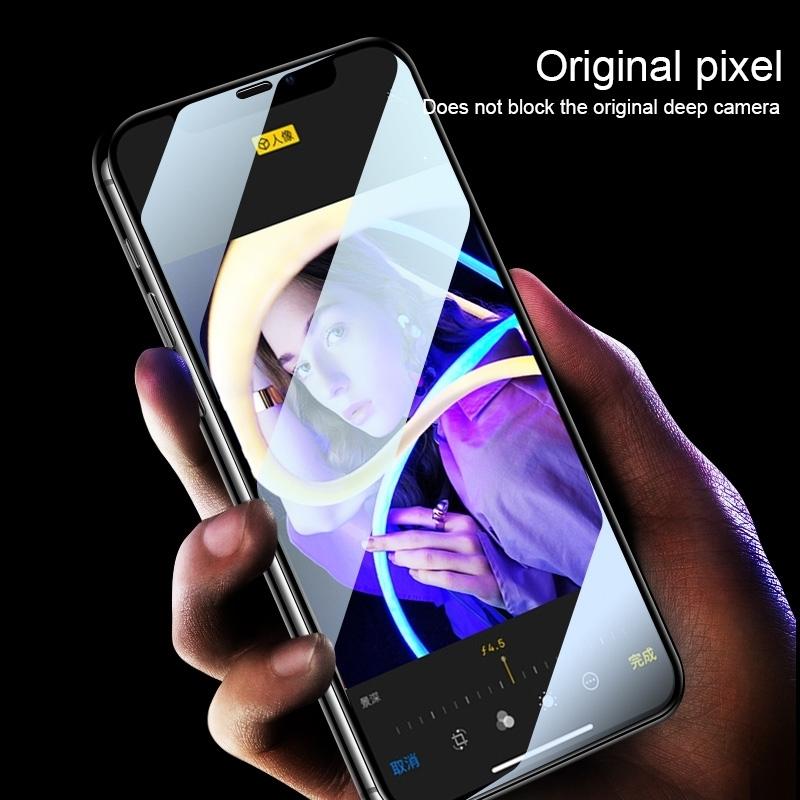 For Xiaomi Poco C51 High Aluminum Large Arc Full Screen Tempered Glass Film