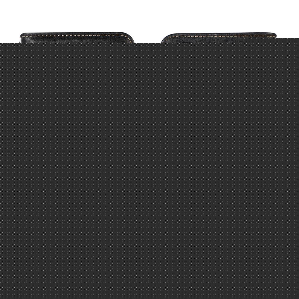 For Samsung Galaxy S25 Edge 5G KHAZNEH Nappa Top Layer Cowhide Leather Phone Case(Black)