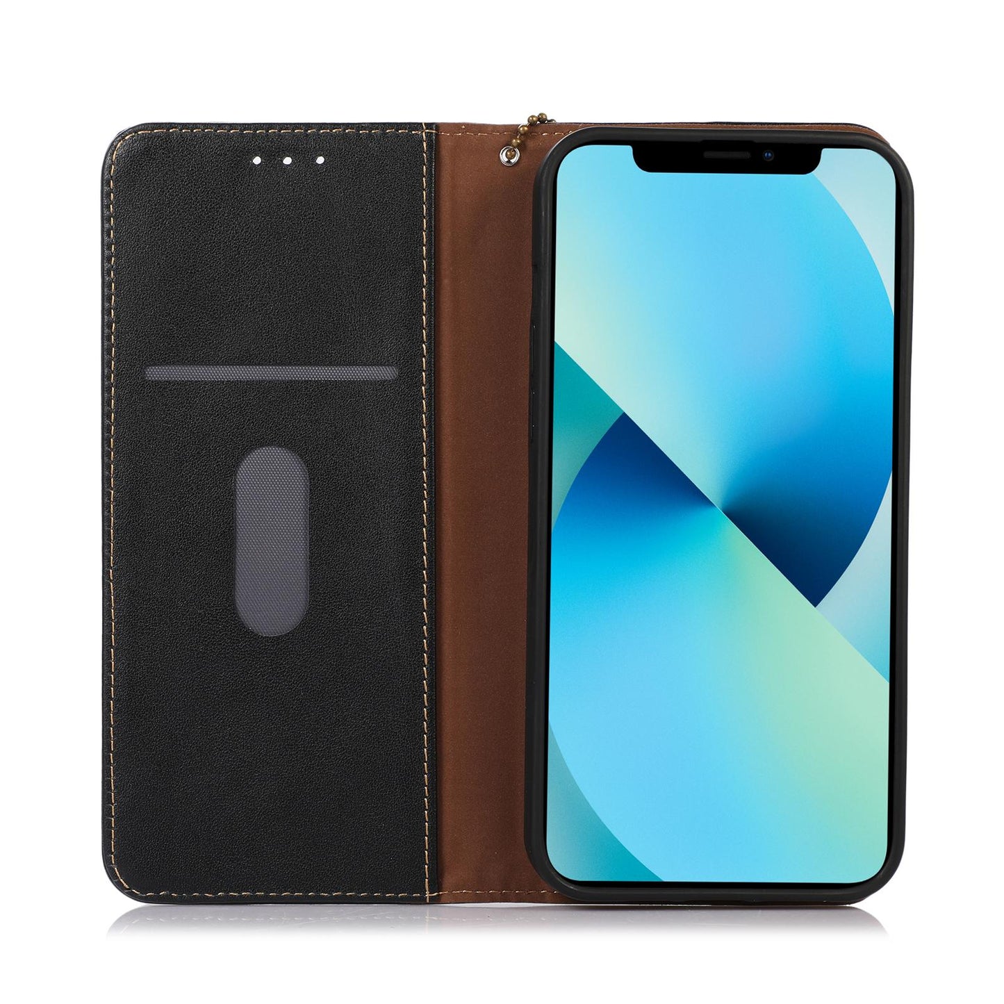 For Samsung Galaxy S25 Edge 5G KHAZNEH Nappa Top Layer Cowhide Leather Phone Case(Black)