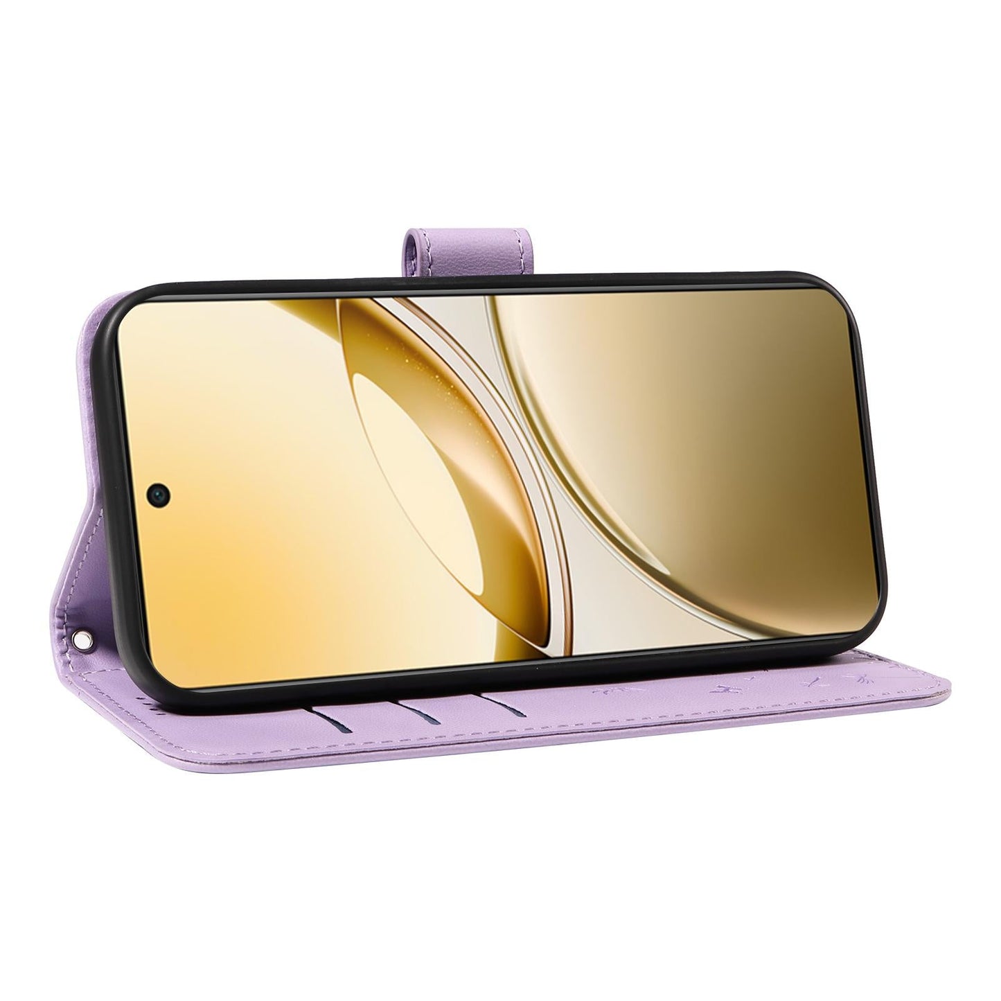 For vivo V50 5G Global Dandelion Embossed Pattern Flip Leather Phone Case(Purple)