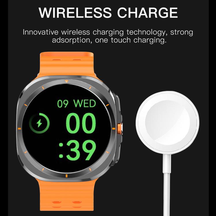 X7 1.51 inch IPS Screen Bluetooth Smart Watch Supports Healthy Monitoring(Black)