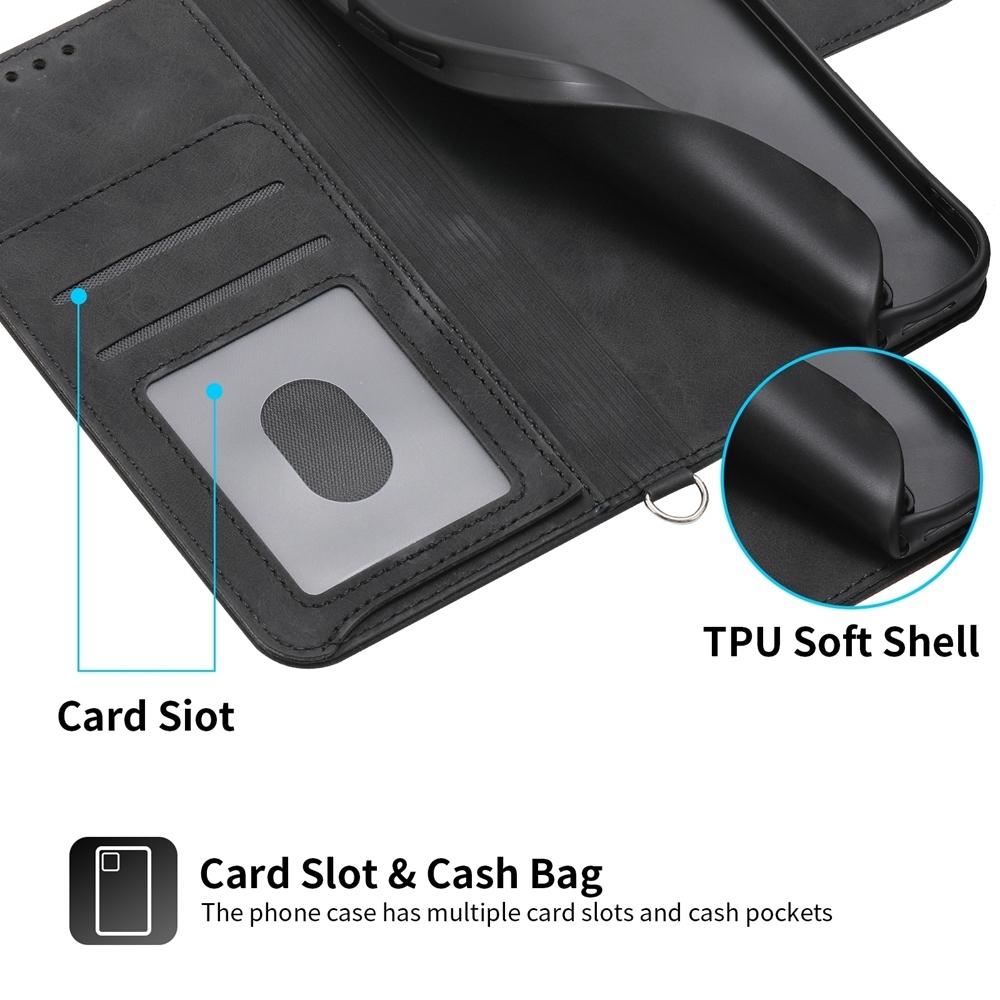 For Samsung Galaxy S25 Edge 5G Skin Feel Flowers Embossed Wallet Leather Phone Case(Black)