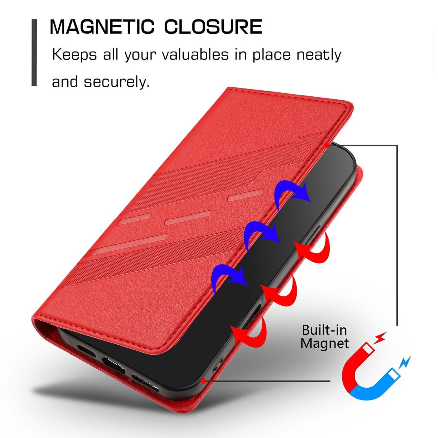 For OPPO K12 Embossed Multi-functional Wallet Retro Leather Phone Case(Red)