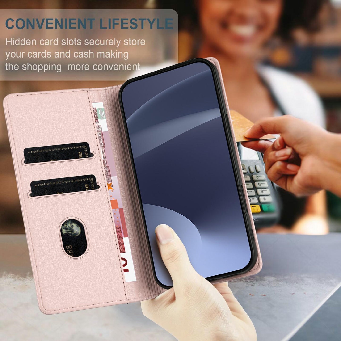 For OPPO K12 Embossed Multi-functional Wallet Retro Leather Phone Case(Pink)