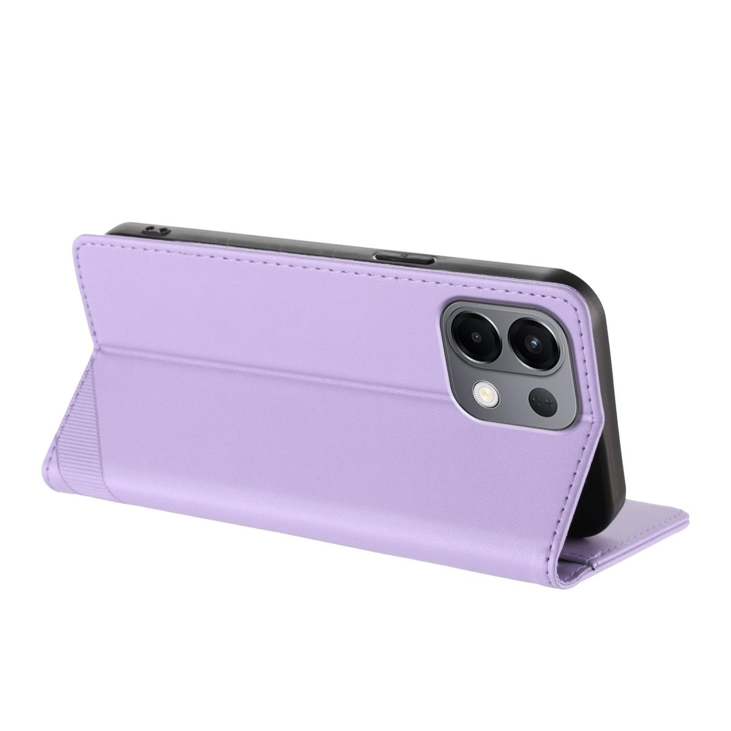 For OPPO K13 5G Embossed Multi-functional Wallet Retro Leather Phone Case(Light Purple)