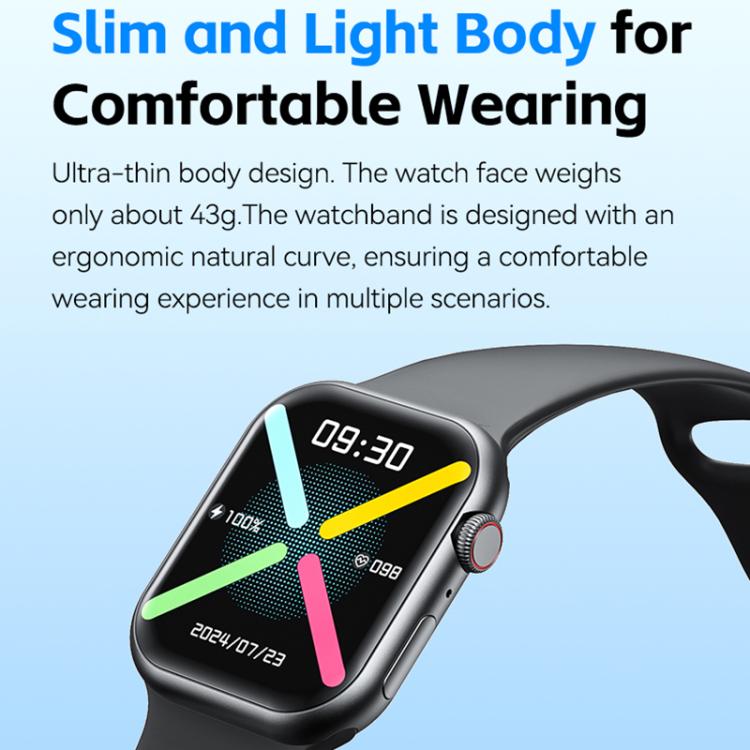 WK WH-08 Dreamer S Smart Watch, 2.01 inch Screen, Support BT Call(White)