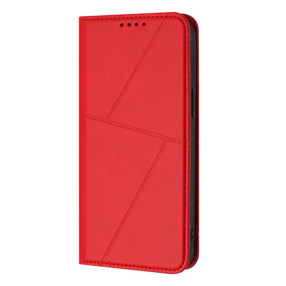 For OPPO K13 5G Strong Magnetic Frosted Flip Leather Phone Case(Red)