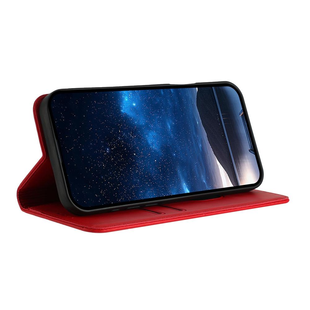 For OPPO K13 5G Strong Magnetic Frosted Flip Leather Phone Case(Red)