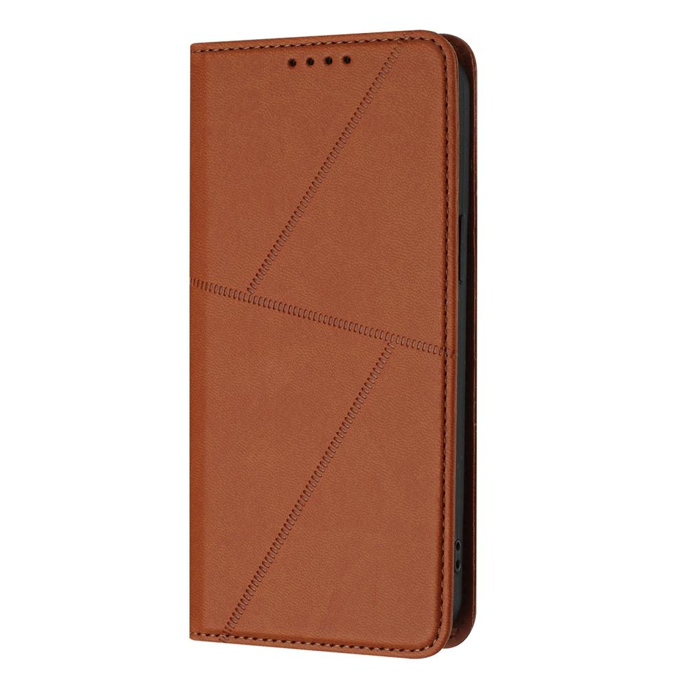 For OPPO K13 5G Strong Magnetic Frosted Flip Leather Phone Case(Coffee Color)