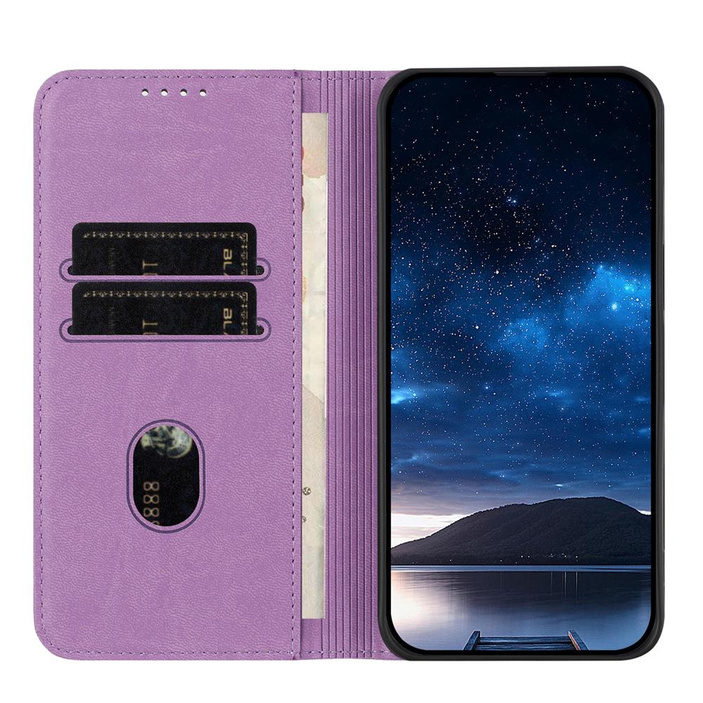 For OPPO K13 5G Strong Magnetic Frosted Flip Leather Phone Case(Light Purple)