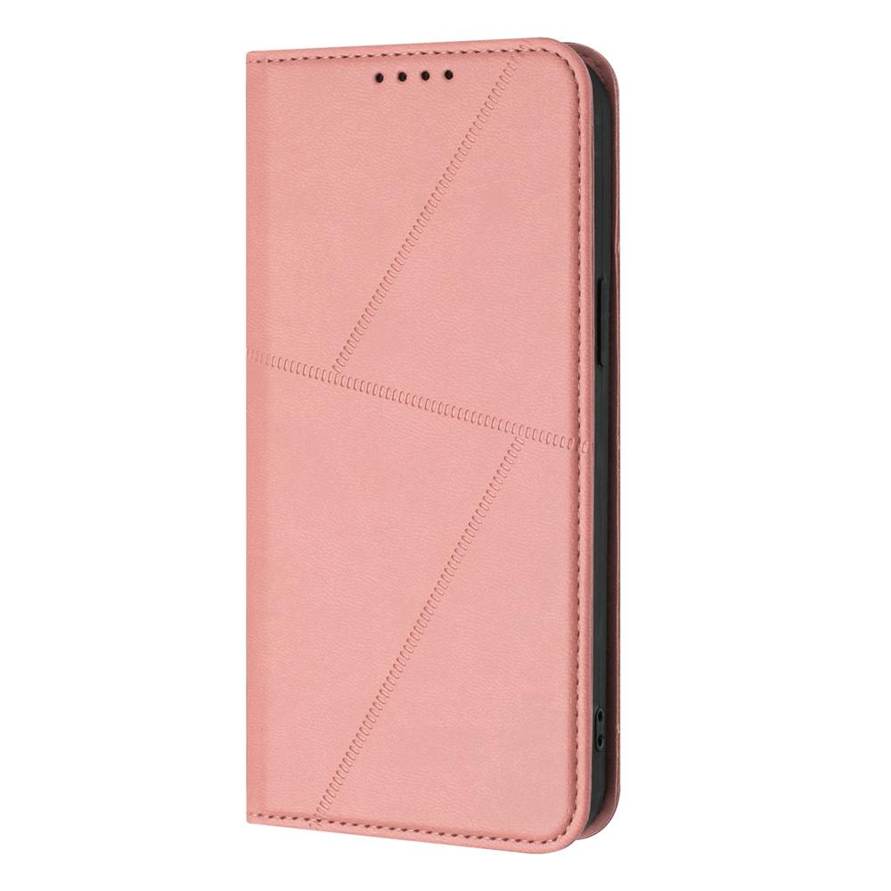 For OPPO K13 5G Strong Magnetic Frosted Flip Leather Phone Case(Pink)