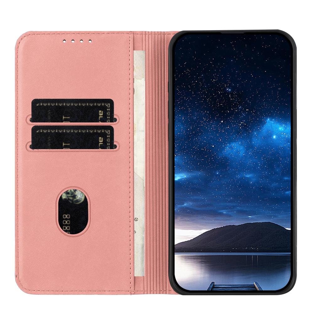 For OPPO K13 5G Strong Magnetic Frosted Flip Leather Phone Case(Pink)
