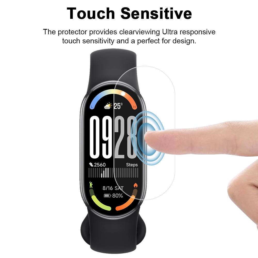 For Xiaomi Smart Band 10 5pcs xDfind Soft Hydrogel Film Full Cover Front Protector