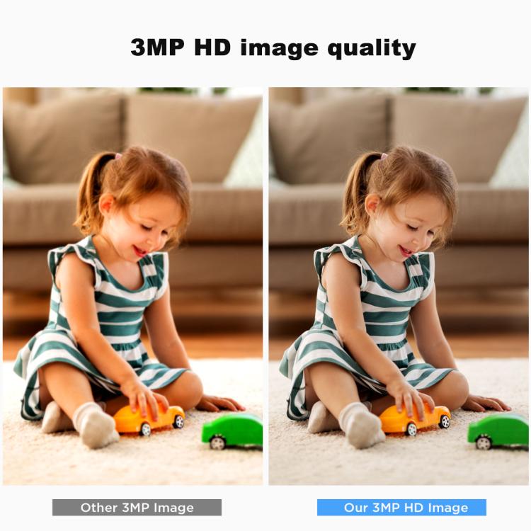 SriHome SH036 500W Pixel AI Smart HD Camera Supports Human Tracking(EU Plug)