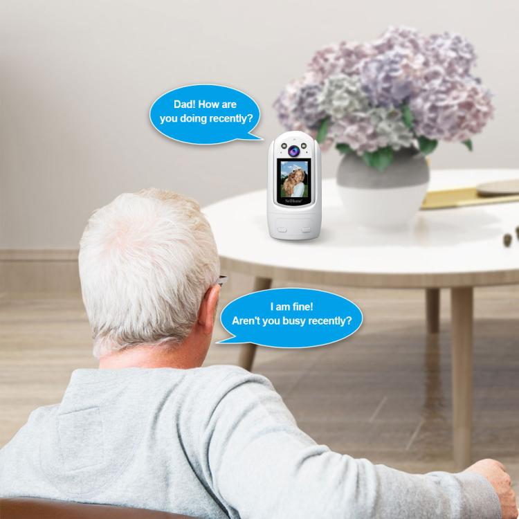 SriHome SH060 2MP 2.4 inch IPS Screen Smart IP Camera Supports Two-way Video Voice Call(EU Plug)