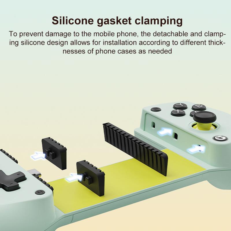 GameSir X5 Lite Stretchable Game Controller(Mustard Green)