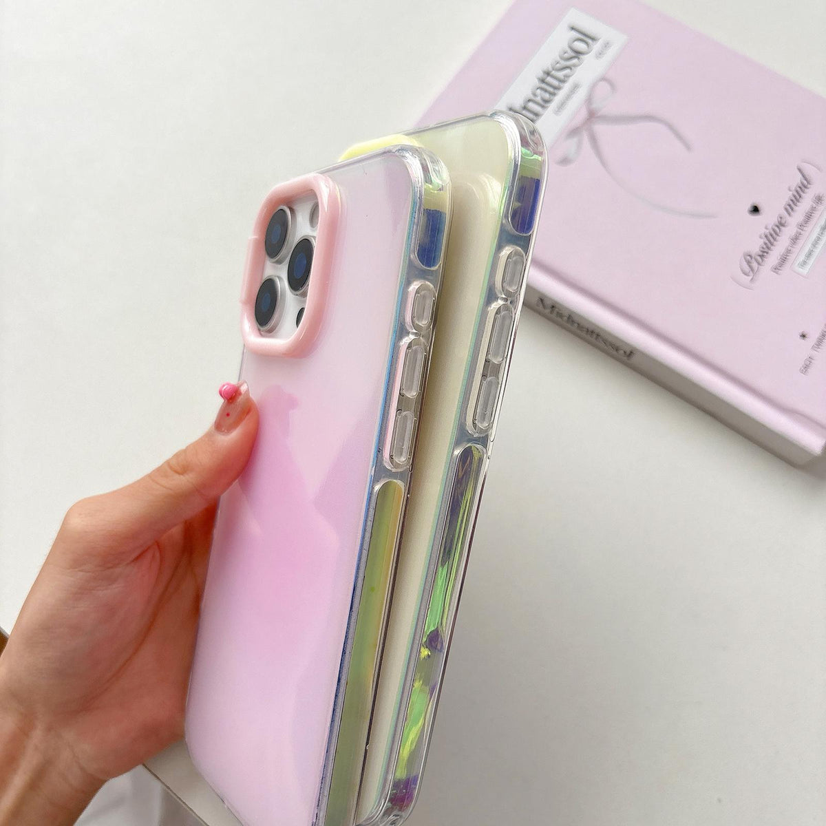 Compatible with iPhone 18 Pro & 17 Pro Large Camera Frame Vibrant Jelly Color TPU + IMD Phone Case - Yellow