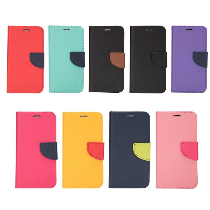 Compatible with iPhone 18 Pro Max & 17 Pro Max Mercury Contrast Color Splicing Leather Phone Case - Mint Color