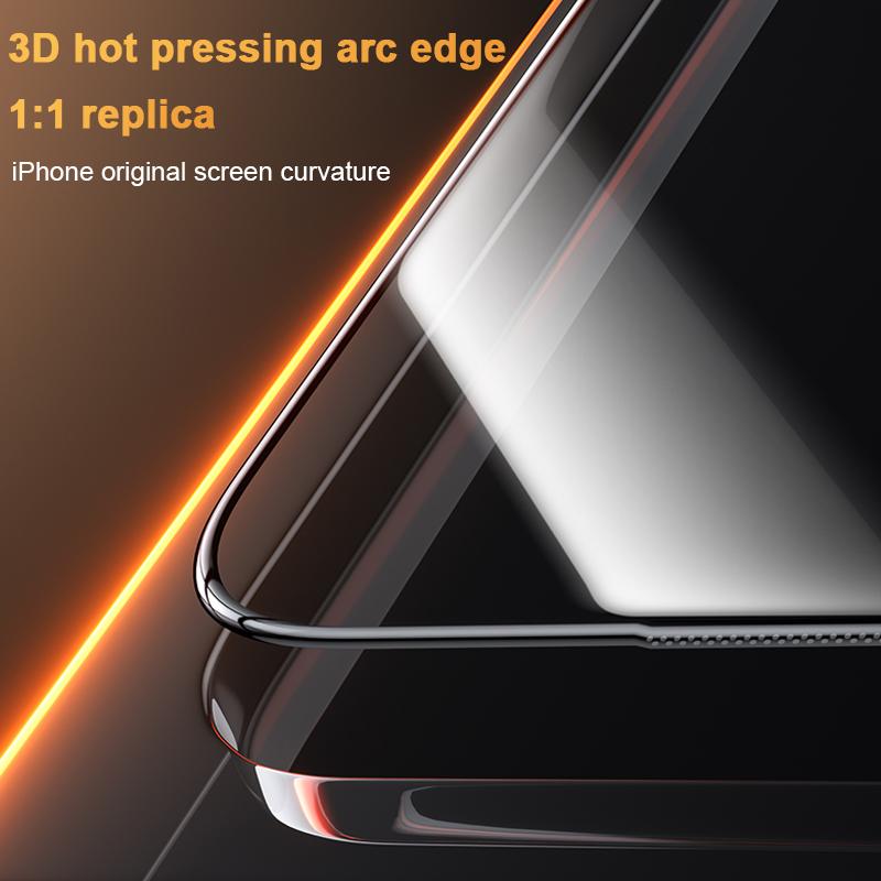 Compatible with iPhone 18 Pro Max & 17 Pro Max Benks King Kong Corning Hot-bend Full-glue HD Tempered Film Quick-attach Version