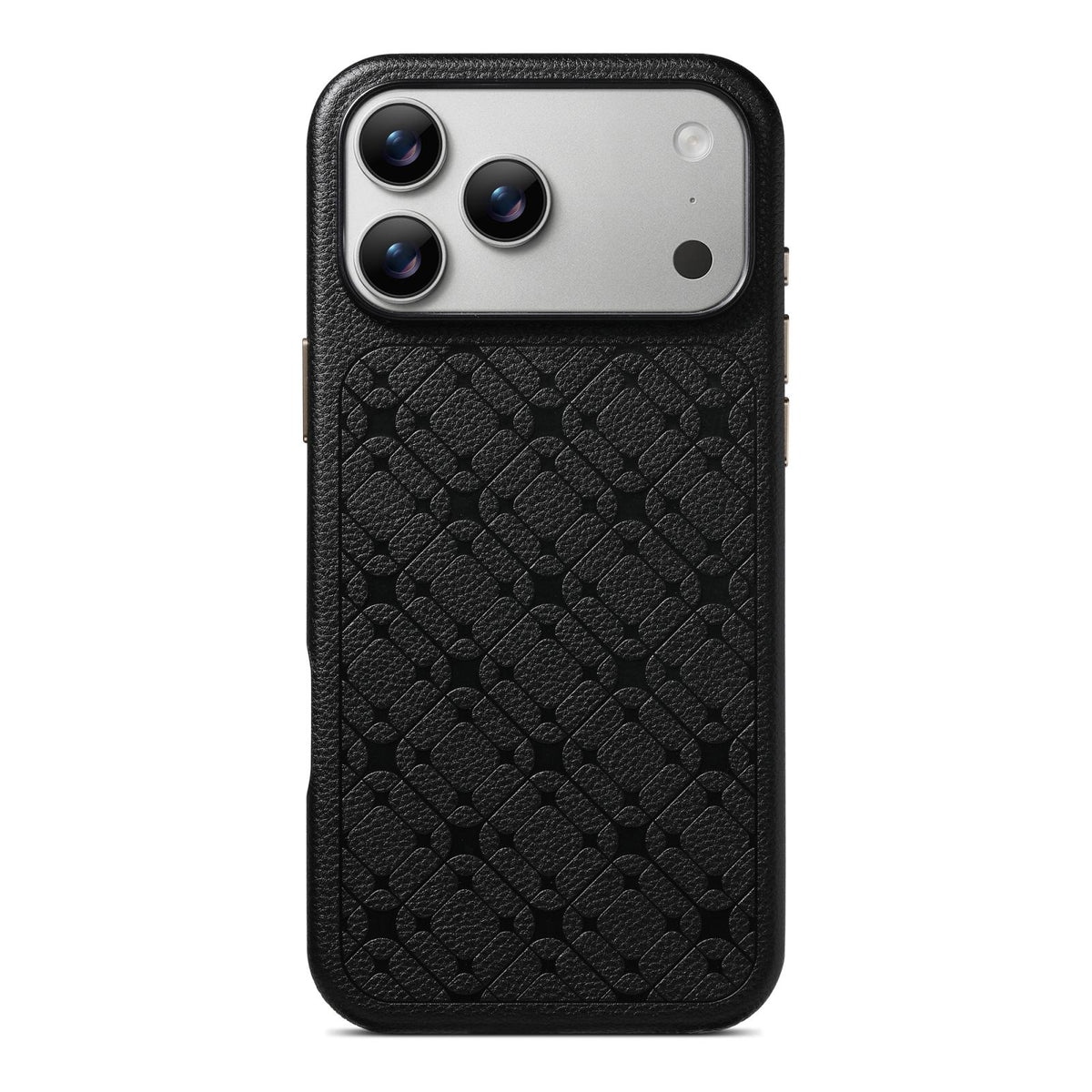 Compatible with iPhone 18 Pro Max & 17 Pro Max ESEBLE B2 Starlight Plaid Phone Case - Black