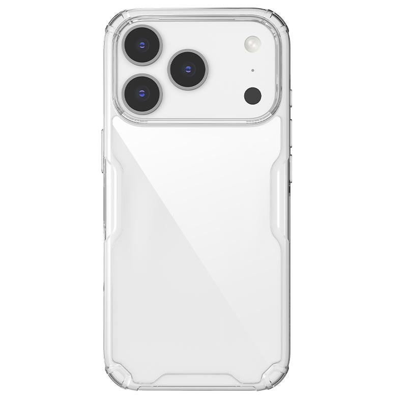 Compatible with iPhone 18 Pro Max NILLKIN Ultra Clear PC + TPU Phone Case - White