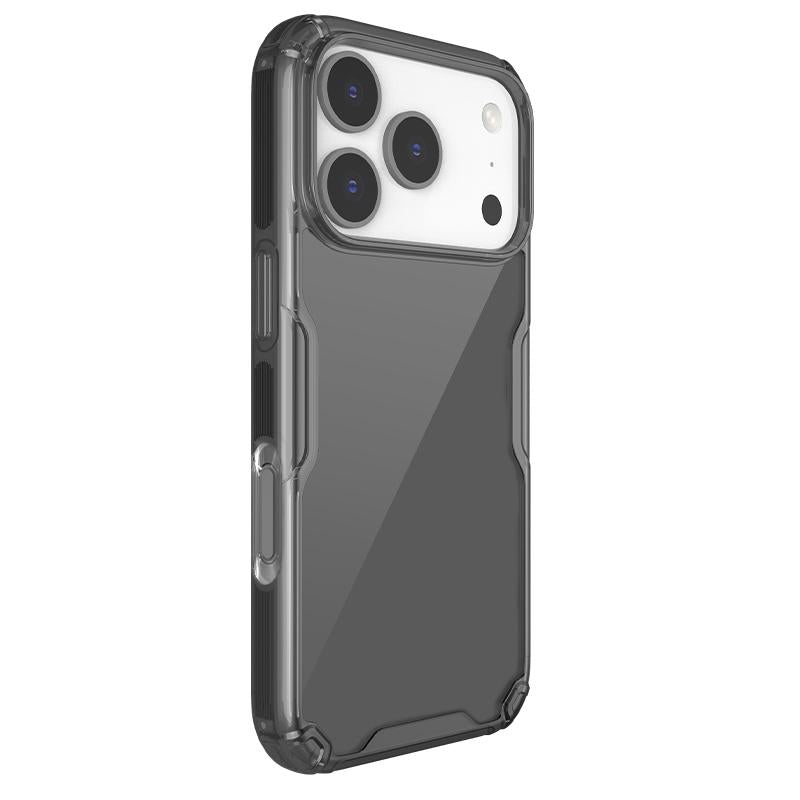 Compatible with iPhone 18 Pro Max NILLKIN Ultra Clear PC + TPU Phone Case - Black