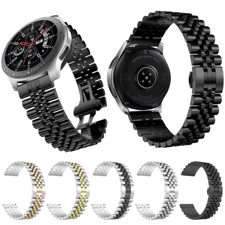 Five Beads Steel Replacement Strap Watchband, 20mm For Huawei Watch GT 2 42mm, 22mm For Huawei Watch GT 2 46mm