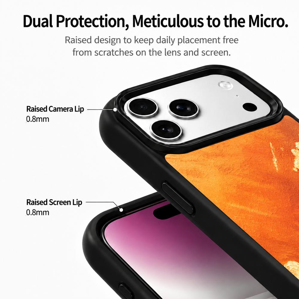 Compatible with iPhone 18 Pro & 17 Pro Fire Series PC Silicone Magnetic Phone Case - Fire Journey