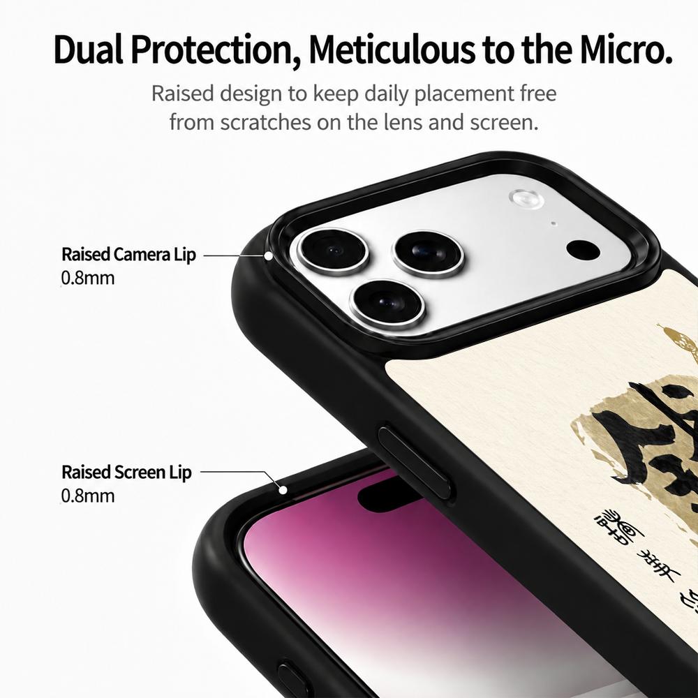 Compatible with iPhone 18 Pro & 17 Pro Gold Series PC Silicone Magnetic Phone Case - Money Comes