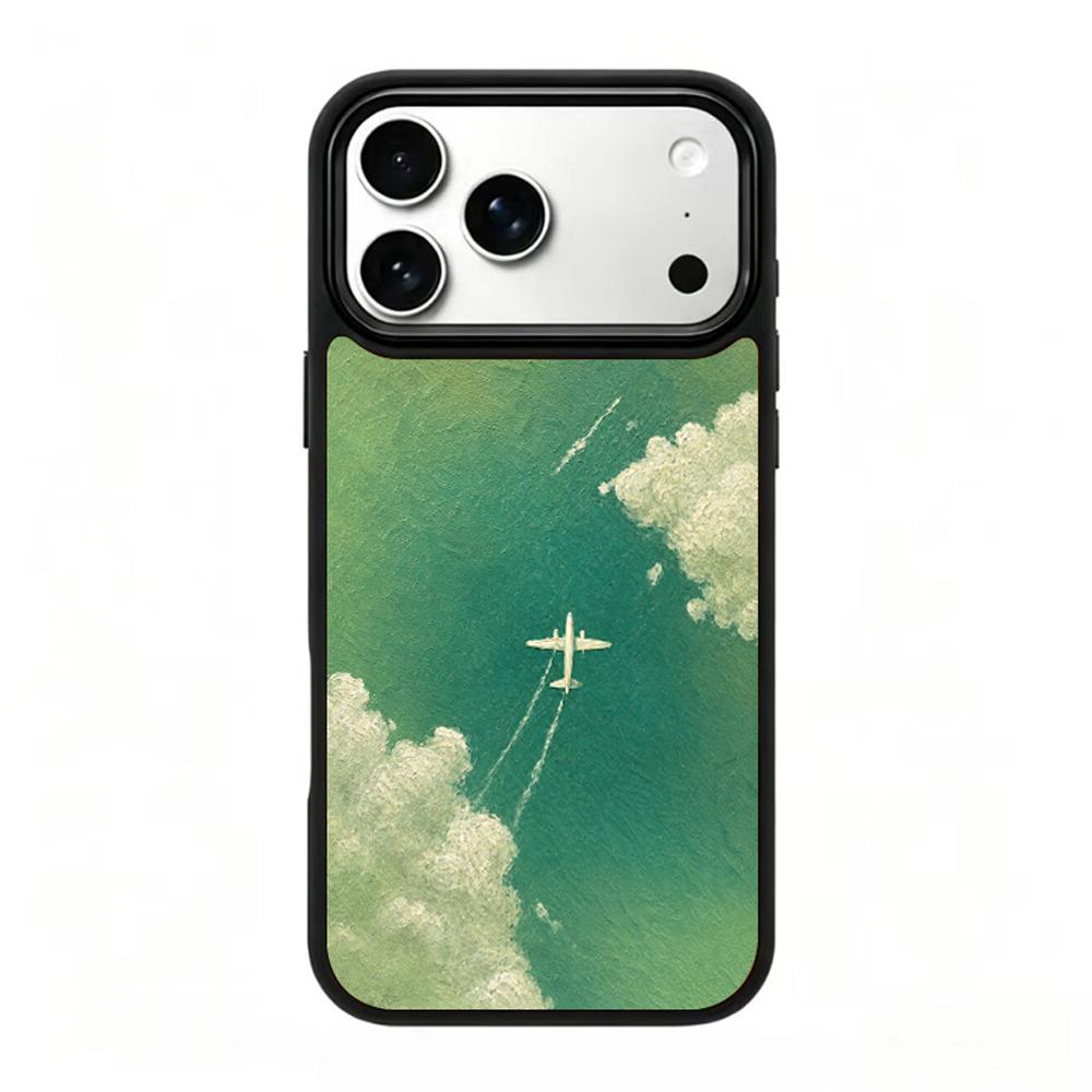 Compatible with iPhone 18 Pro Max & 17 Pro Max Wood Series PC Silicone Magnetic Phone Case - Wooden Voyage