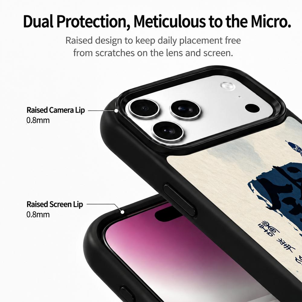 Compatible with iPhone 18 Pro Max & 17 Pro Max Water Series PC Silicone Magnetic Phone Case - Water Money Comes