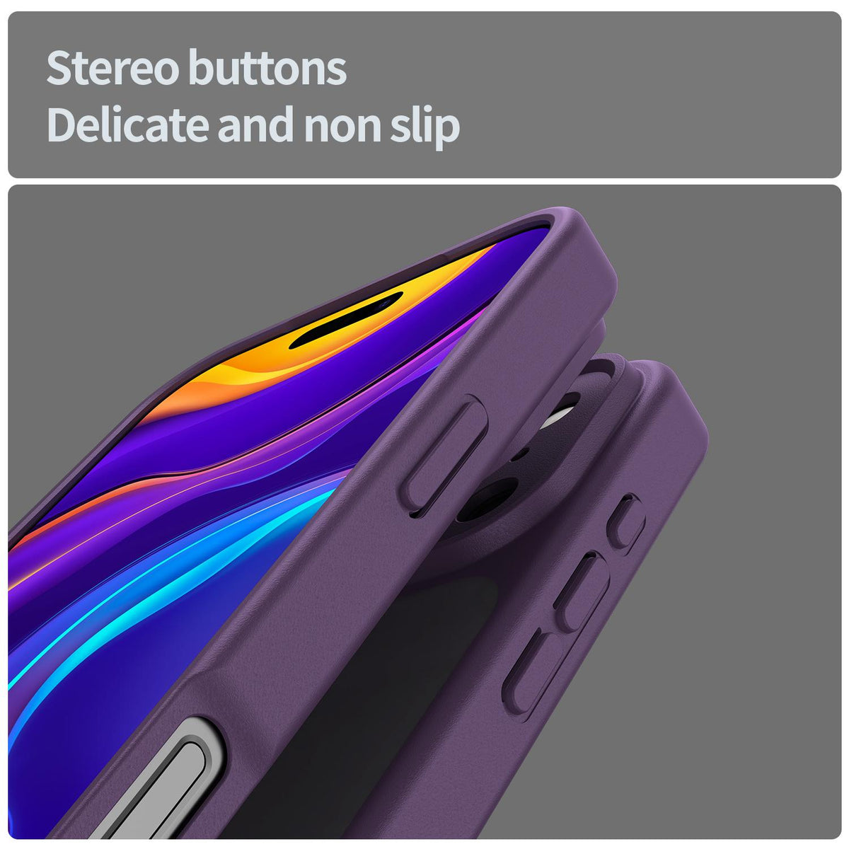 Compatible with iPhone 18 Pro Max Fanying Series Precision Camera Hole PC Dual-Layer TPU Translucent Frosted Phone Case - Crystal Purple