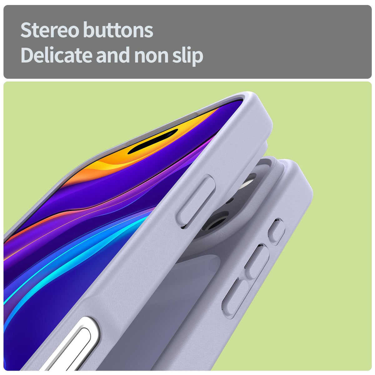 Compatible with iPhone 18 Pro Max Fanying Series Precision Camera Hole PC Dual-Layer TPU Translucent Frosted Phone Case - Lavender