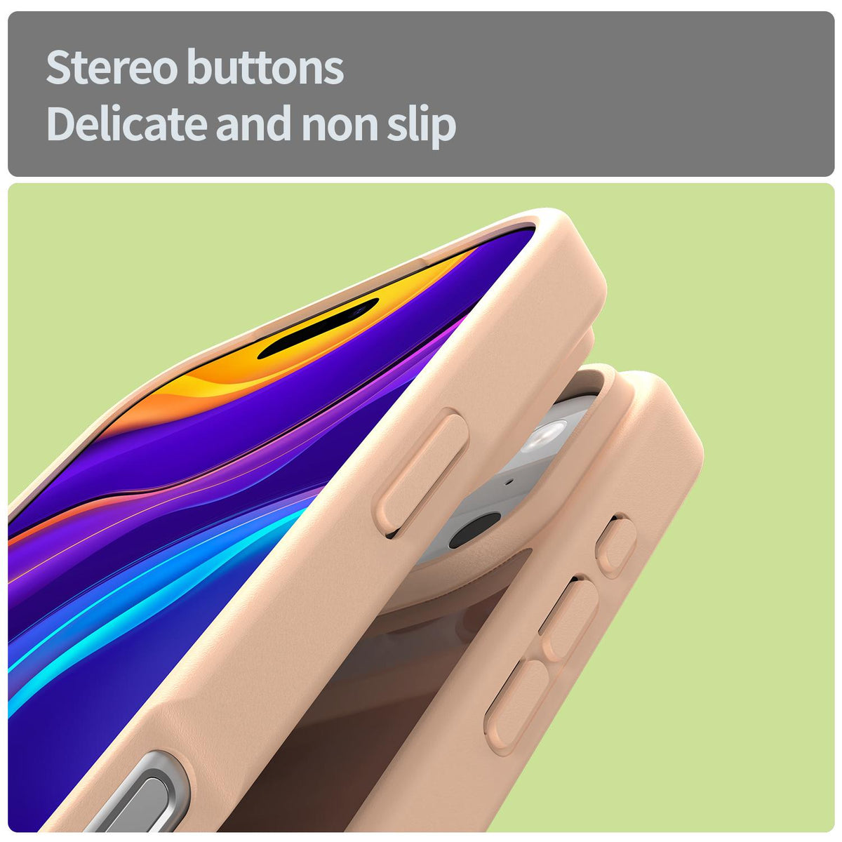 Compatible with iPhone 18 Pro Max Fanying Series PC Dual-Layer TPU Translucent Frosted Phone Case - Rouge Powder