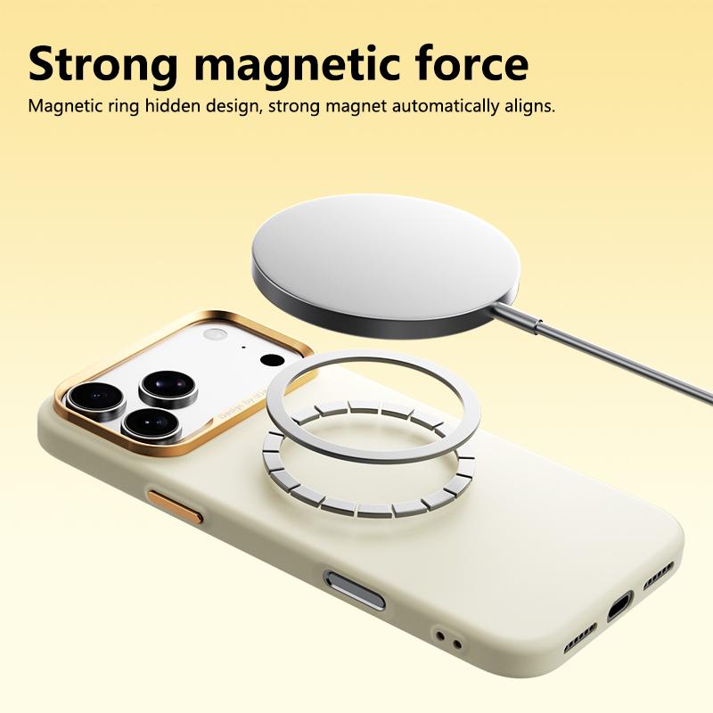 Compatible with iPhone 18 Pro Max ABEEL Lightweight Zero Skin Feel Magnetic PC Phone Case - Lilac Purple