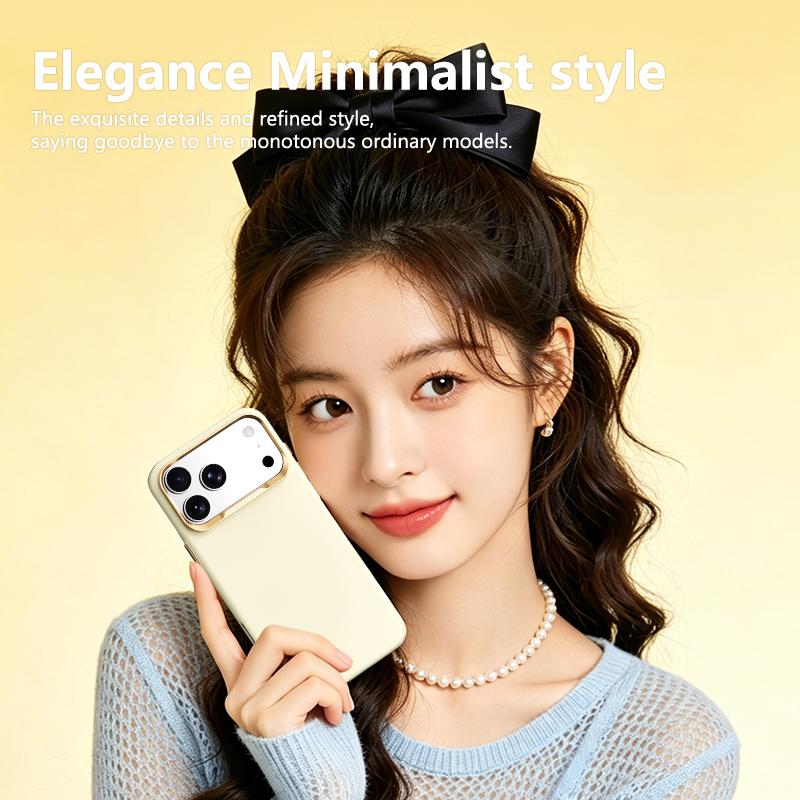 Compatible with iPhone 18 Pro Max ABEEL Lightweight Zero Skin Feel Magnetic PC Phone Case - Lilac Purple