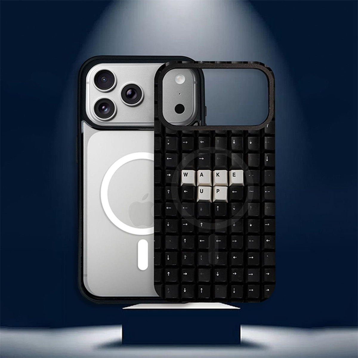 Compatible with iPhone 18 Pro Max & 17 Pro Max Star Cross Detachable Dual Magnetic PC Dual-Layer TPU Phone Case - Keys