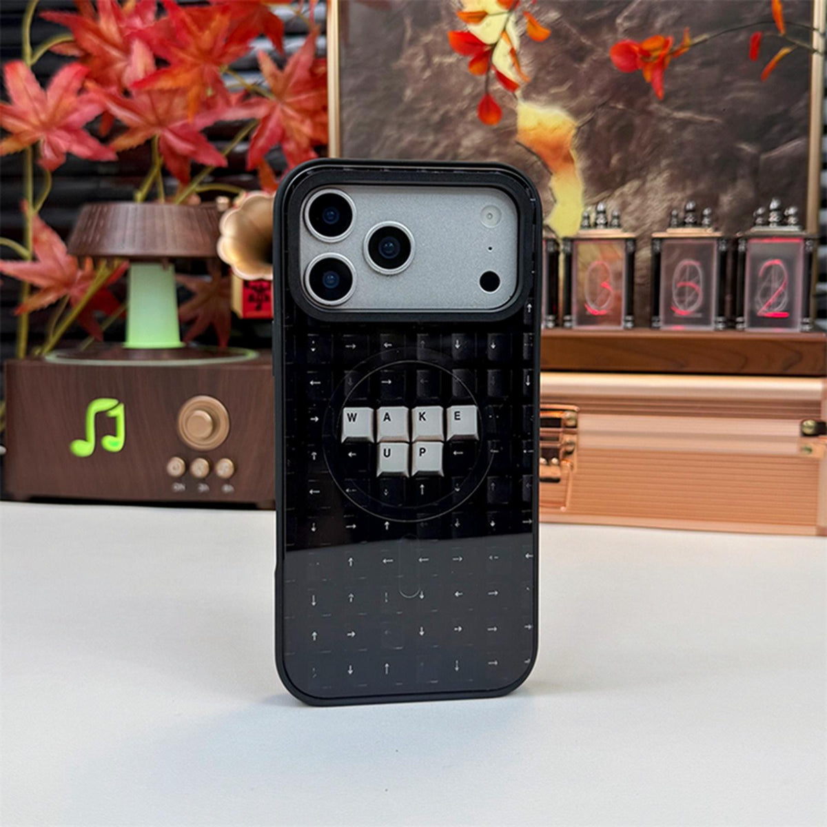Compatible with iPhone 18 Pro Max & 17 Pro Max Star Cross Detachable Dual Magnetic PC Dual-Layer TPU Phone Case - Keys