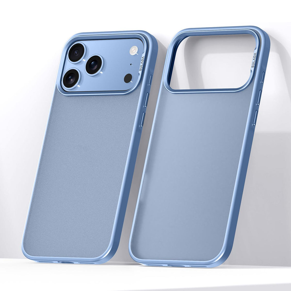 Compatible with iPhone 18 Pro SULADA Skin Feel Matte Shockproof Phone Case - Blue
