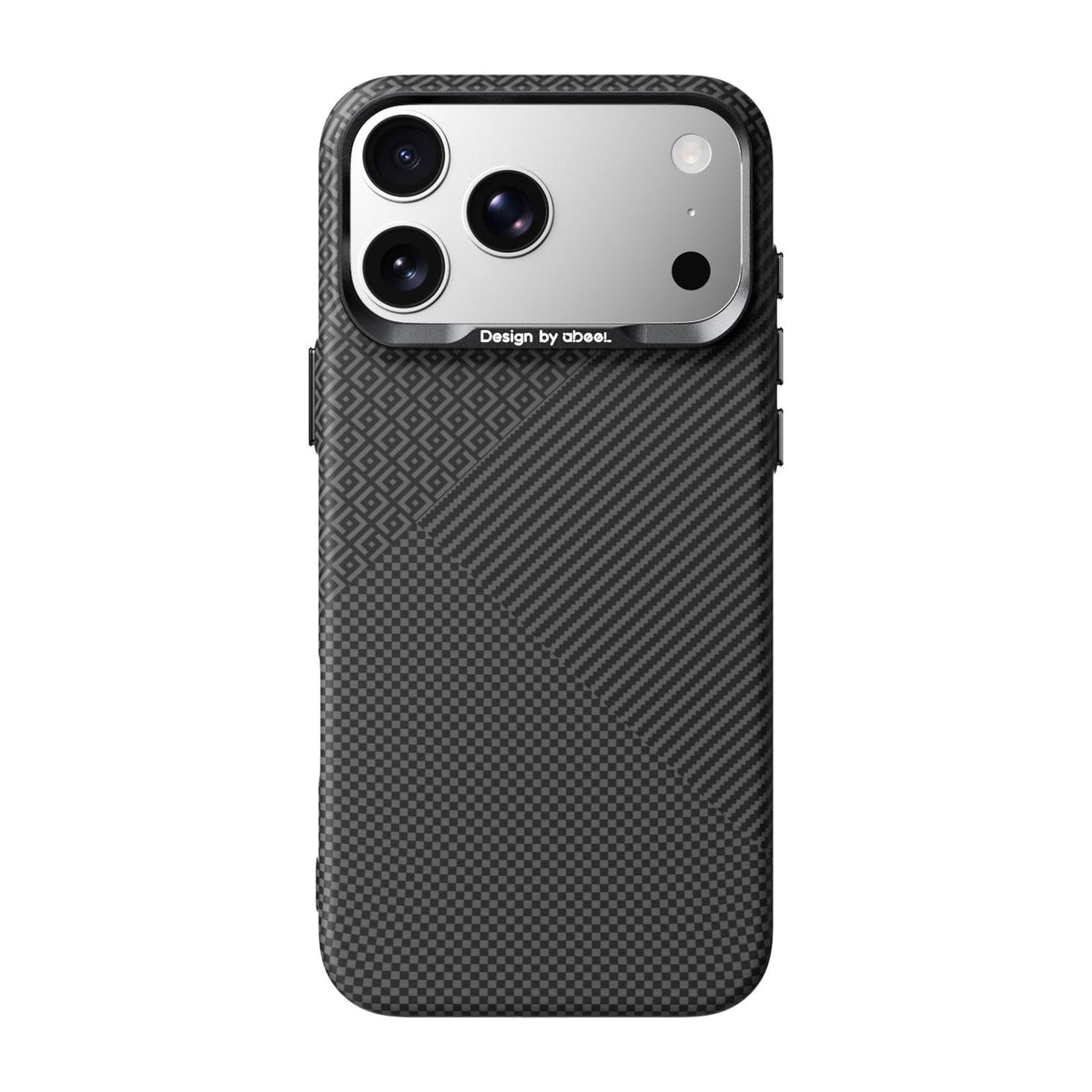 Compatible with iPhone 18 Pro Max ABEEL Lightweight Zero Feel Series Lyocell Fiber Water Adhesive Magnetic Phone Case - Little Compatible withtune
