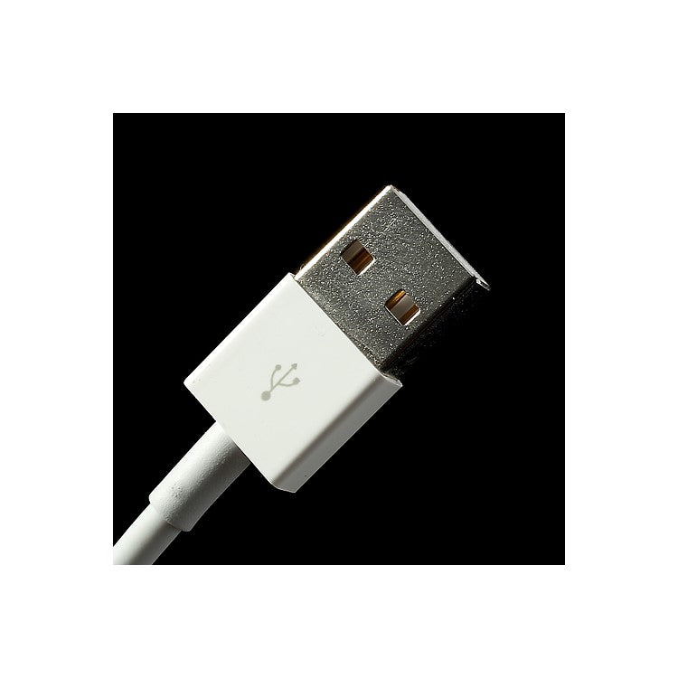 3m OD3.5 Lightning 8Pin to USB Data Charge Cable for iPhone SE 5s 5 iPad Mini iPod Touch 5 Nano 7 - White