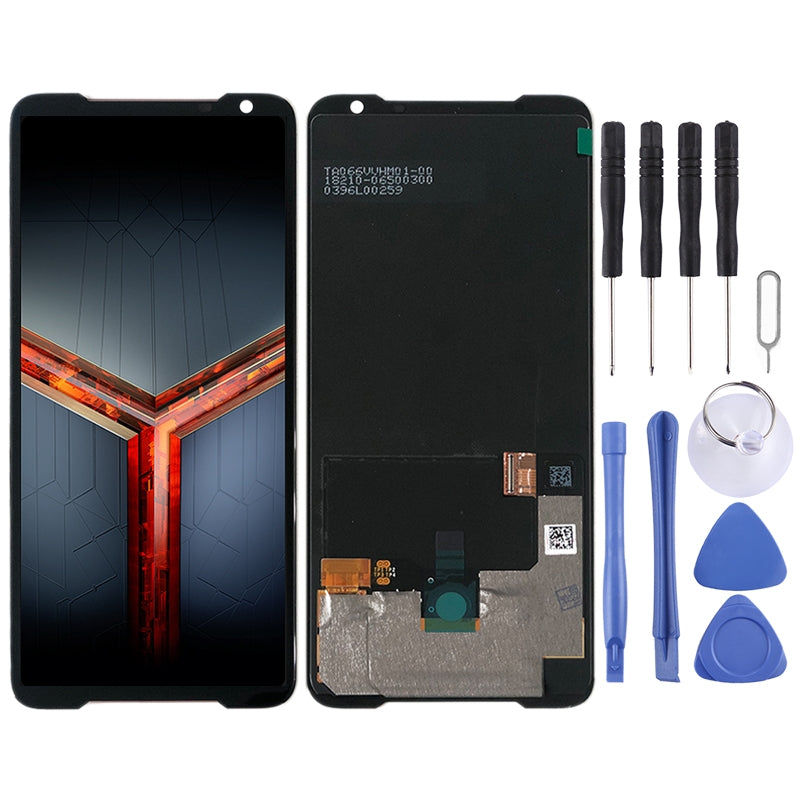 OEM LCD Screen for Asus ROG Phone II ZS660KL with Digitizer Full Assembly (Black)